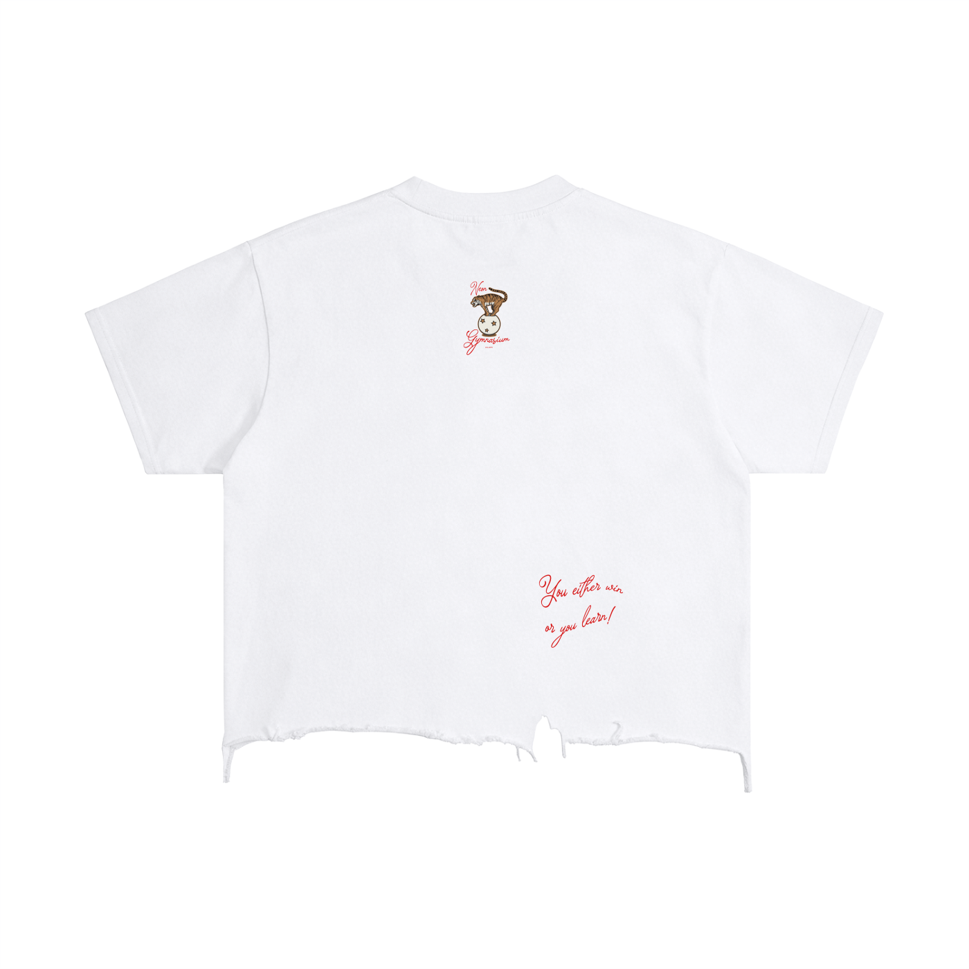 Sheriff Distressed Hem T-Shirt