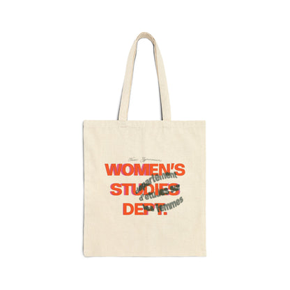 Women's Studies Dept. Canvas Tote Bag